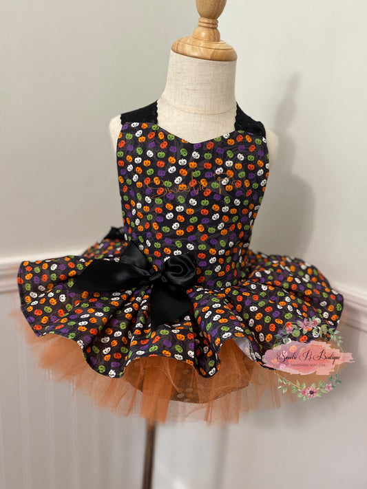 Party Pumpkin Romper