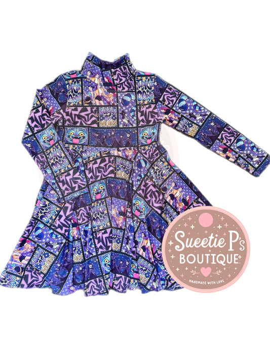 K POP Heather Dress