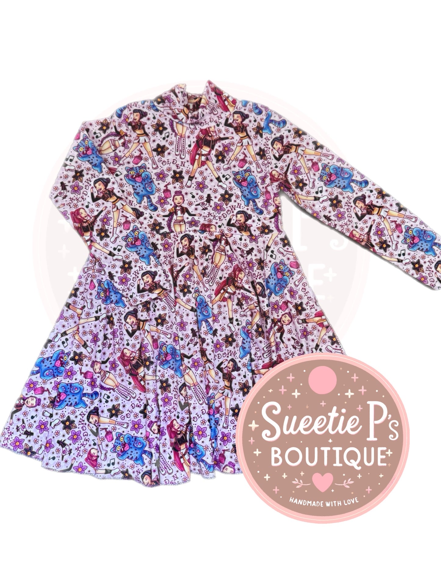 K POP Heather Dress