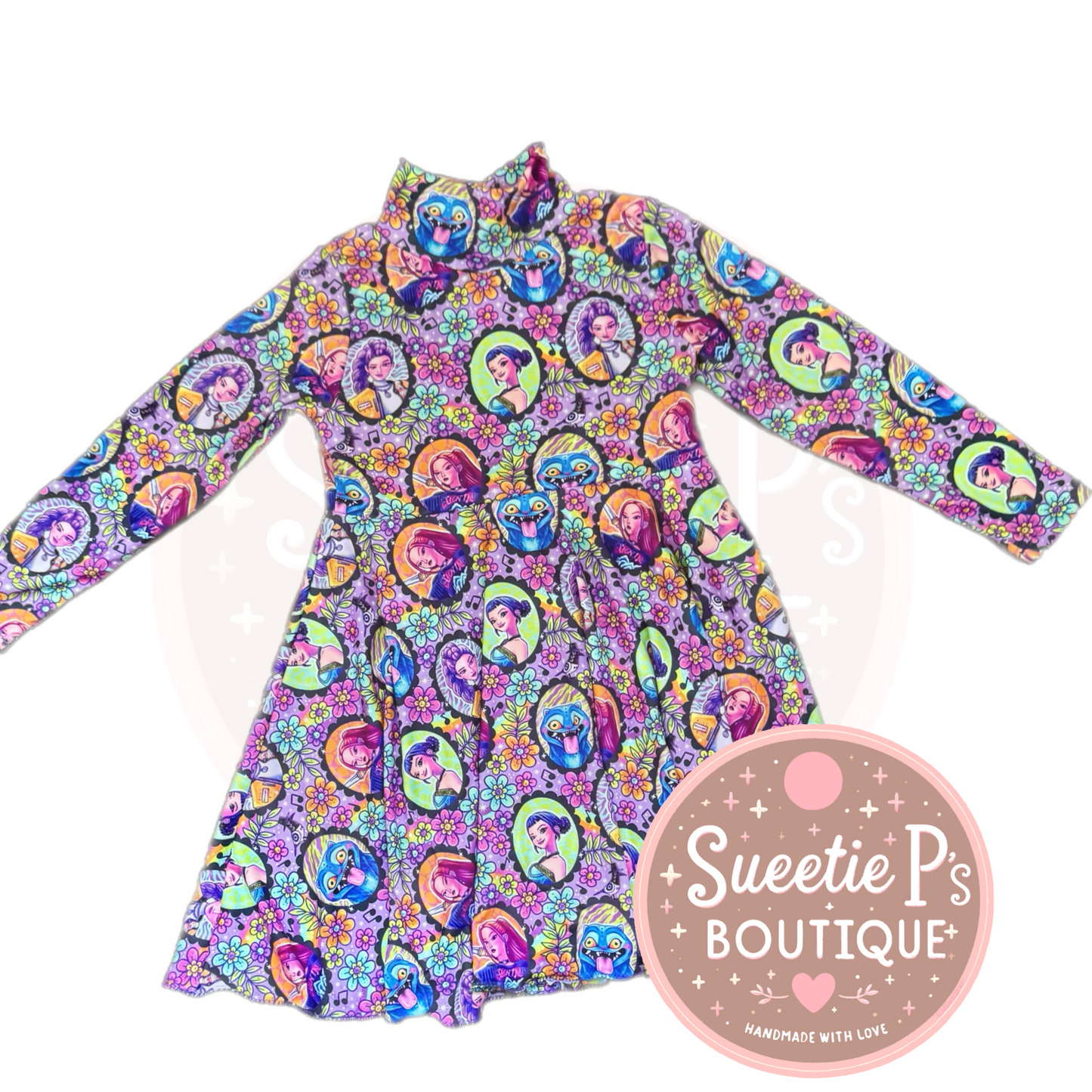 K POP Heather Dress