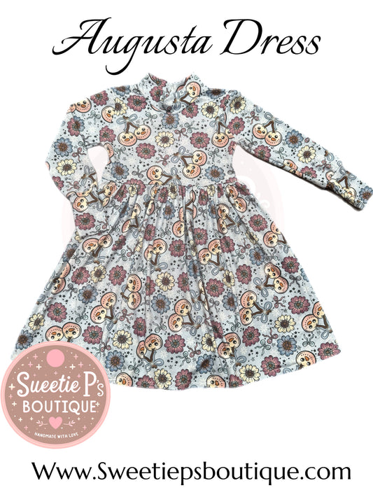 Augusta Dress Cherry Snowman