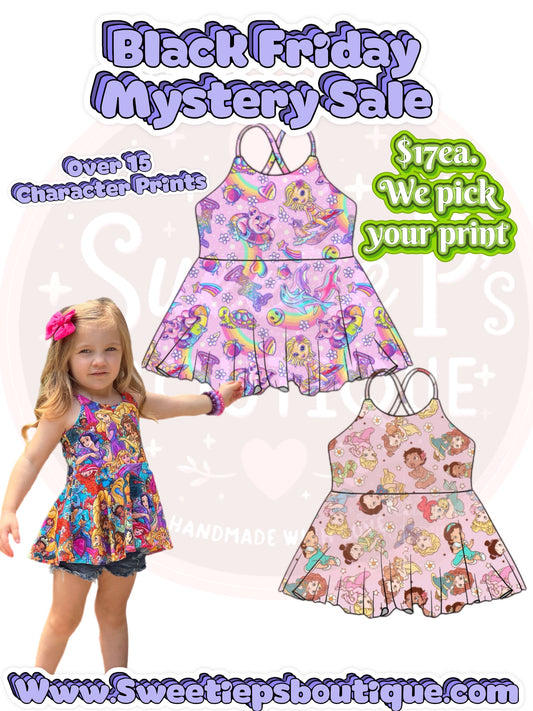 BLACK FRIDAY Mystery Iris peplum SALE