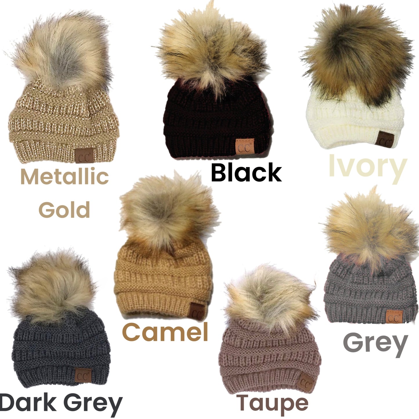 C.C BEANIES FOR DOLLS  (NO CODES)