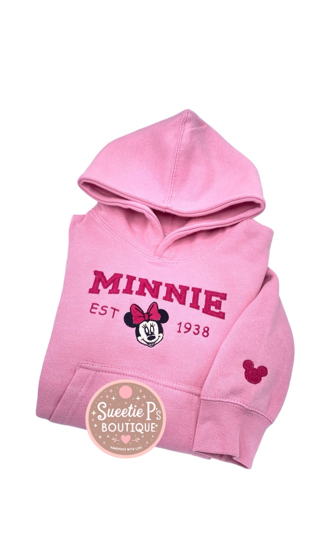 M Embroidered Hoodies for Kids