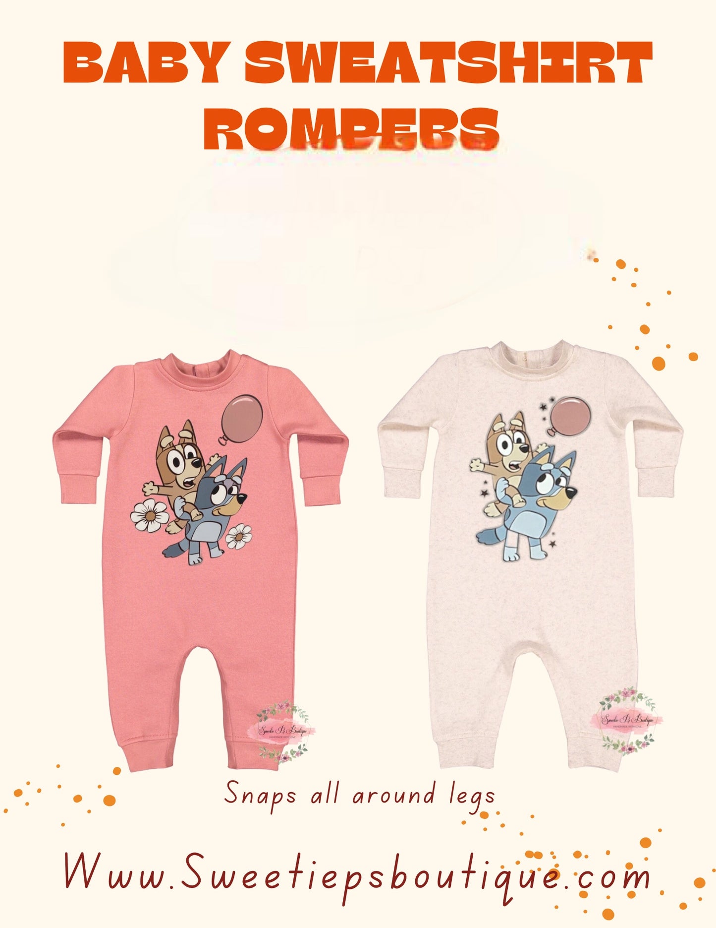 Baby Sweatshirt Romper