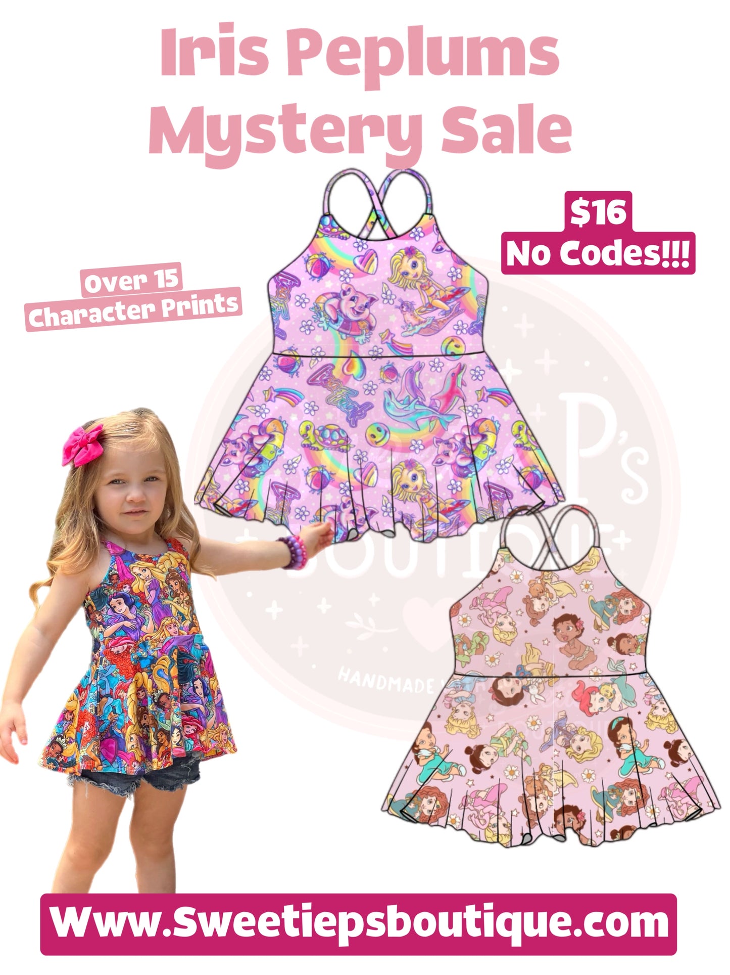 Mystery Iris peplums NO CODES