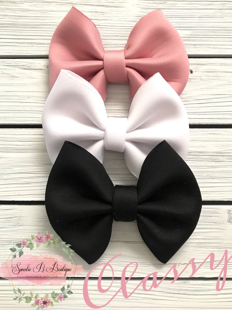 Classy Puff Bows