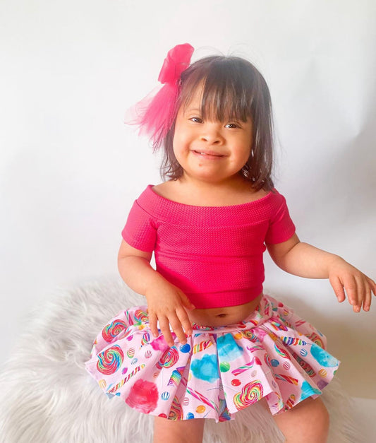 CANDYLAND SKIRTED BLOOMERS